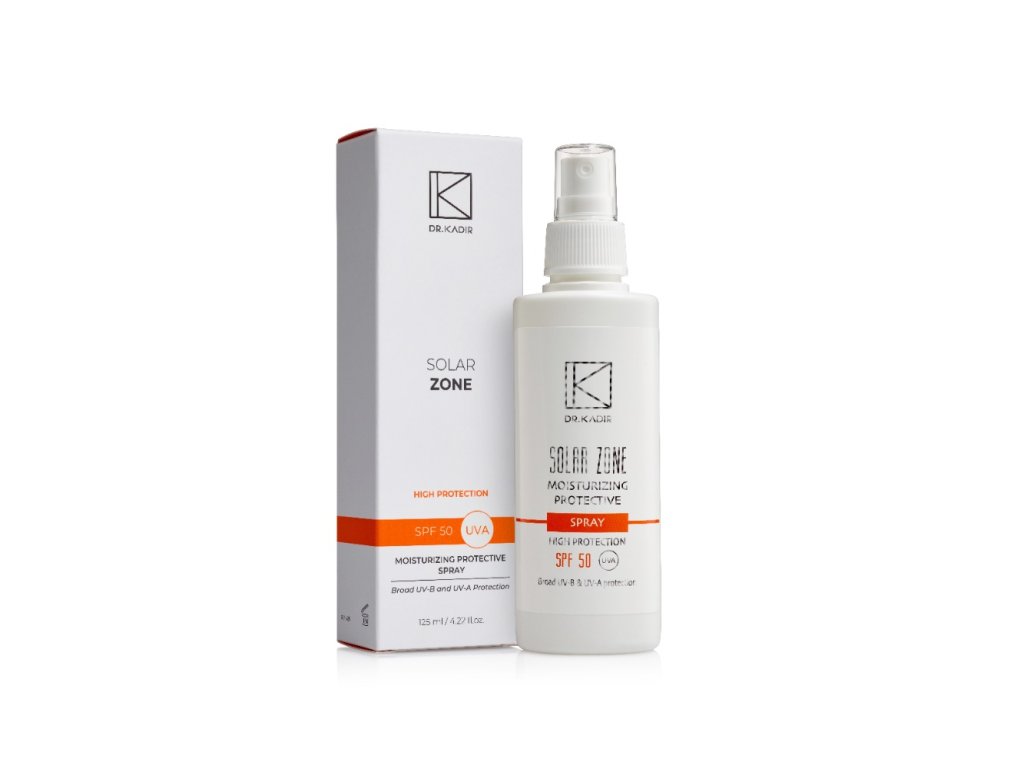 Hydratační ochranný sprej s SPF 50 na tělo