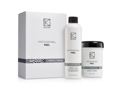 Profesionální sada Peel Hydroxy+C pro všechny typy pleti kromě citlivé a podrážděné