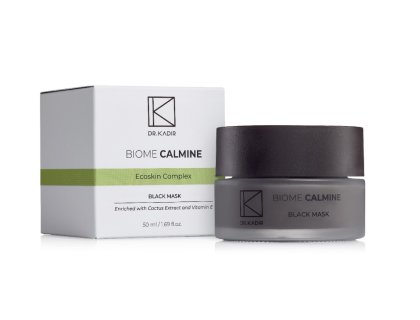 Biome-Calmine Černá maska s probiotiky pro všechny typy pleti